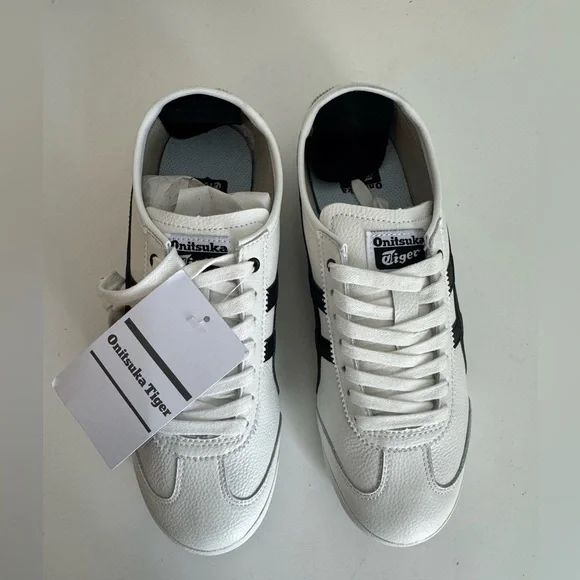 New Onitsuka Tiger Mexico 66 "White / black" size 8 - Picture 4 of 12